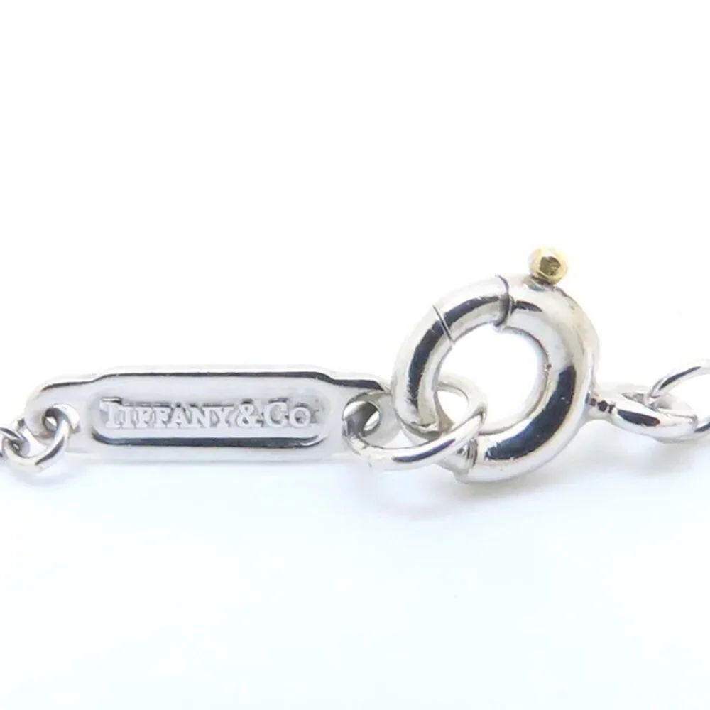 TIFFANY Authentic Silver Diamond Necklace - Picture 7 of 9
